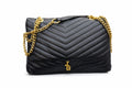 Chevron Quilted Chain Bag – Elegant Luxury Style