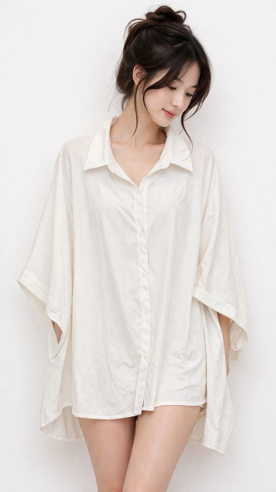 Oversized Flow chemise– Relaxed Minimal Style