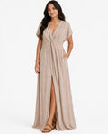 Beige Maxi Dress – Relaxed Fit