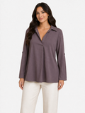Mauve Chemise Shirt – Relaxed Fit