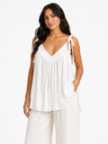 White Strap Top – Light & Airy