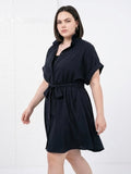 Black Shirt Dress – Elegant Casual Style