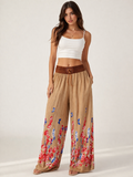 Floral Wide-Leg Pants – Relaxed Boho Style