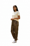 Leopard Print Wide-Leg Pants – Casual Statement Fit