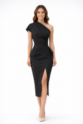Black One Shoulder Dress – Elegant Chic Style