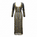 Black Belly Dance Costume with Gold Coins – Elegant & Glamorous