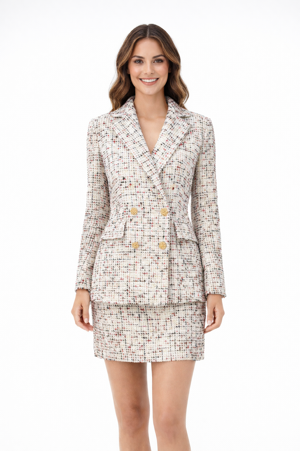 Blazer & Skirt Set – Elegant Classic Style