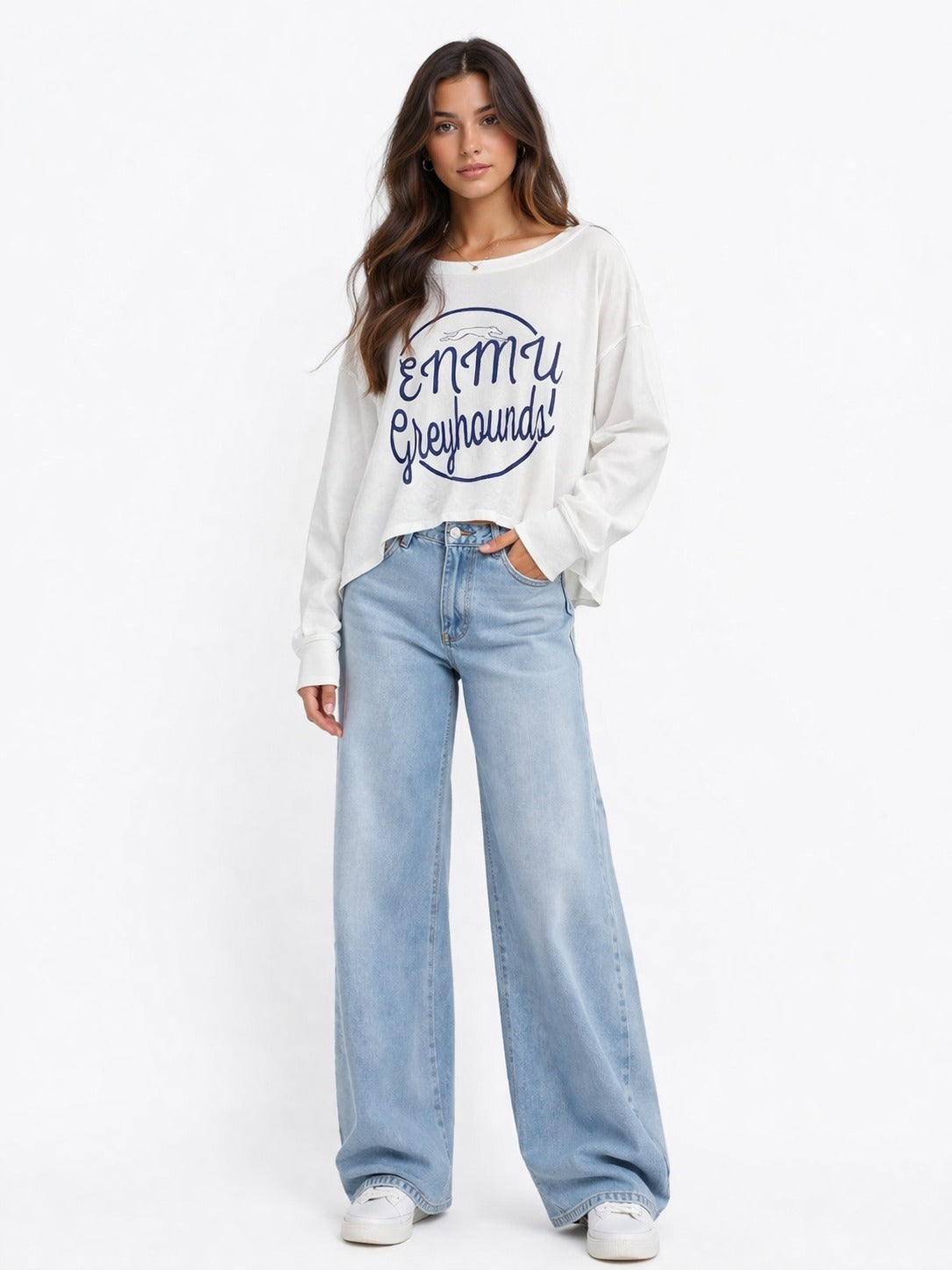 Oversized Graphic Sweatshirt – Casual Relaxed Fit