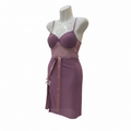 Dusty Purple Lace Nightdress – Elegant & Feminine Style