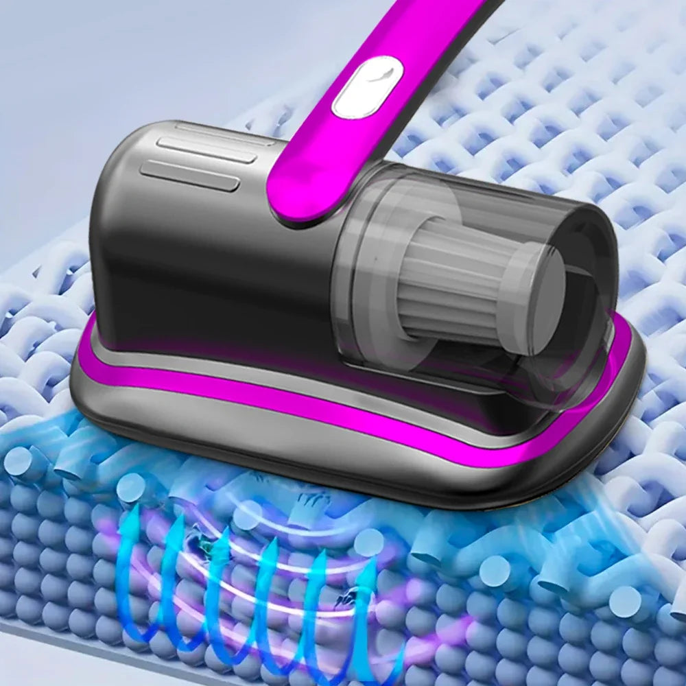 Wireless Mattress Vacuum Cleaner – UV-C & HEPA, 12KPa